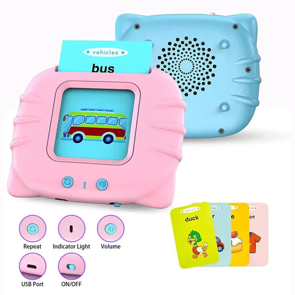 Master Words: Children’s Early Education English Learning Card Machine! 🗣️📚