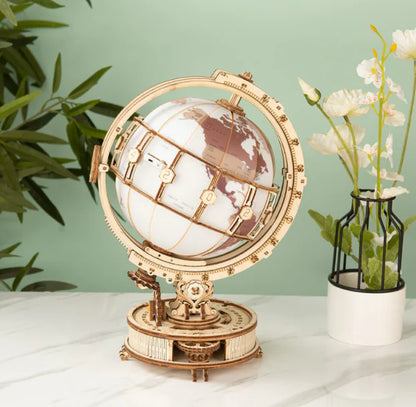 🔭 Ignite Curiosity: Build Your Universe with the Telescope Astronomical Geographer Wooden 3D Assembling Toy! 🔭 - Home Kartz