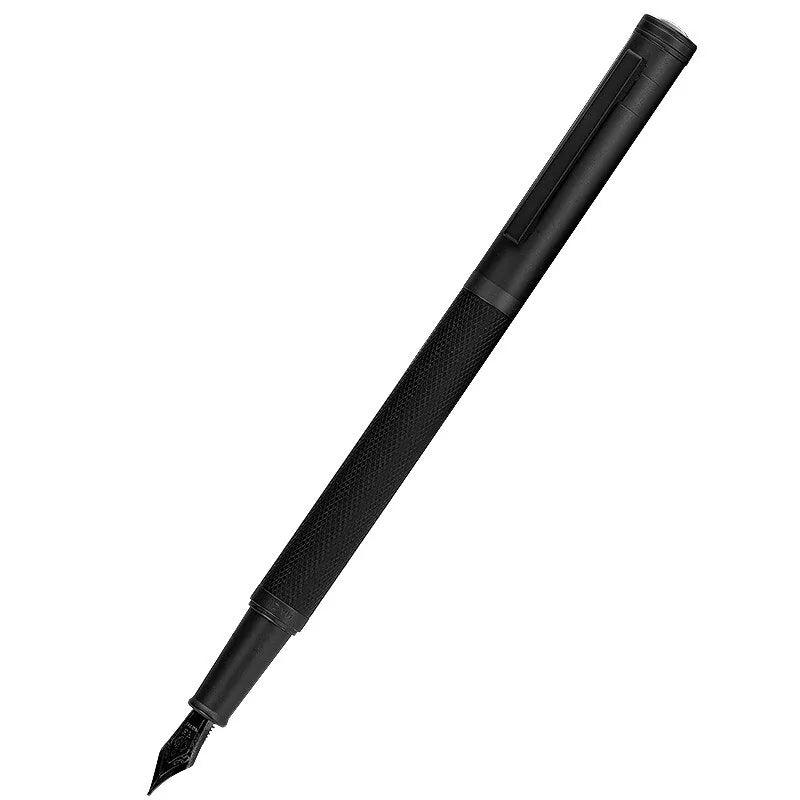 Samurai Black Metal Fountain Pen - The Perfect Fusion of Elegance and Precision - Home Kartz