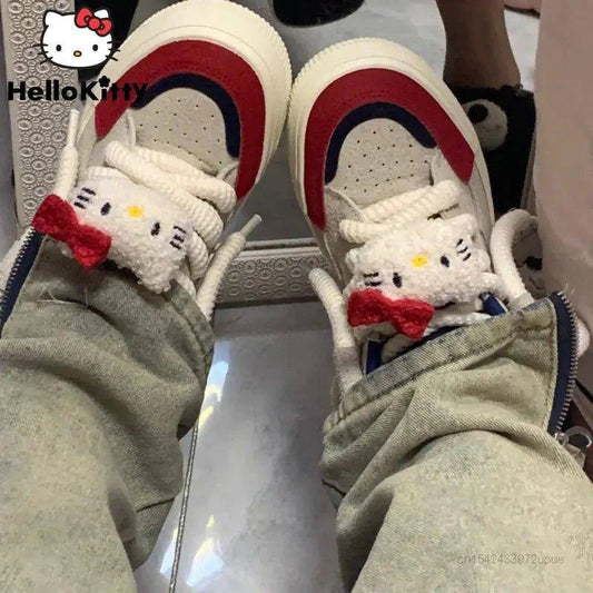 Step into Fun and Fashion with Sanrio Hello Kitty Luxury Designer Sneakers 👟✨ - Home Kartz
