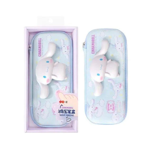 Sanrio PU Large Capacity Pencil Case | Stress Relief Tool for Kids - Home Kartz