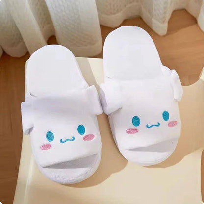 Embrace Whimsy and Comfort with Sanrio Slippers with Moving Ears – Perfect for Home! - Home Kartz