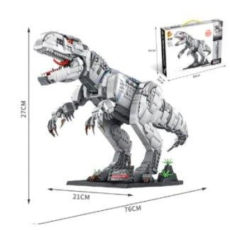 Unleash Creativity and Learning with Tyrannosaurus Rex Dinosaur Building Blocks Toys - Home Kartz