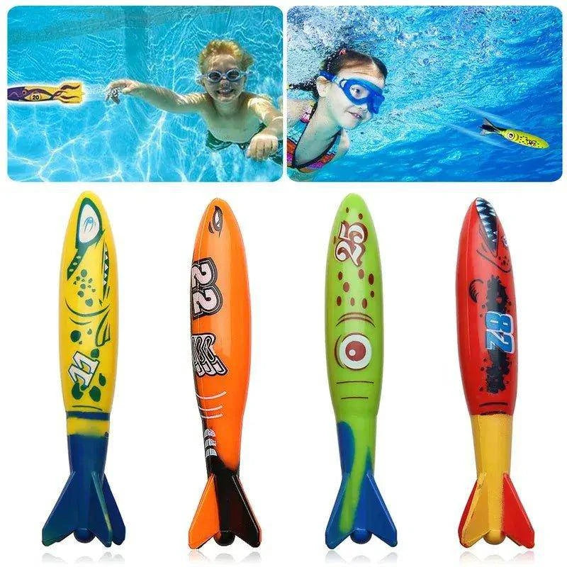 Shark Dive Rocket: Enhance Swimming Skills and Pool Fun for Kids - Home Kartz