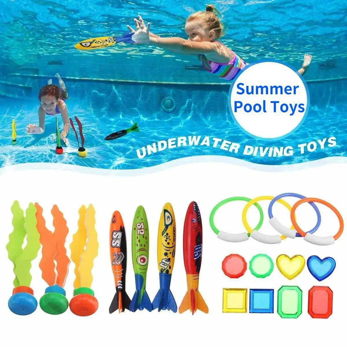 Shark Dive Rocket: Enhance Swimming Skills and Pool Fun for Kids - Home Kartz