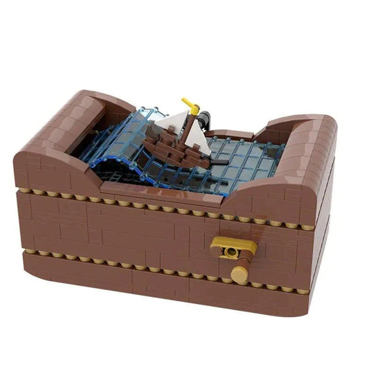 Explore the Ship At Sea Building Blocks Toy - Home Kartz