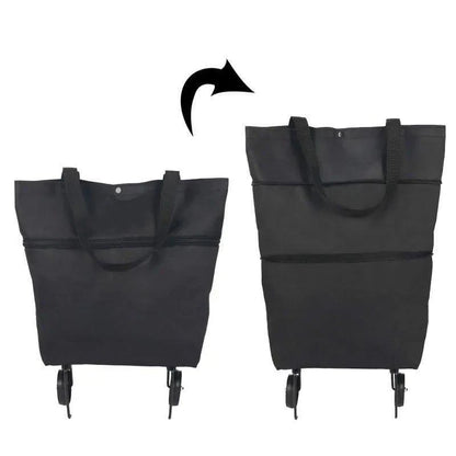🛒 Shopping Trolley Cart Handbag | Foldable, Durable & Stylish Grocery Solution 🌟 - Home Kartz