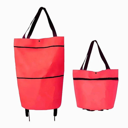 🛒 Shopping Trolley Cart Handbag | Foldable, Durable & Stylish Grocery Solution 🌟 - Home Kartz