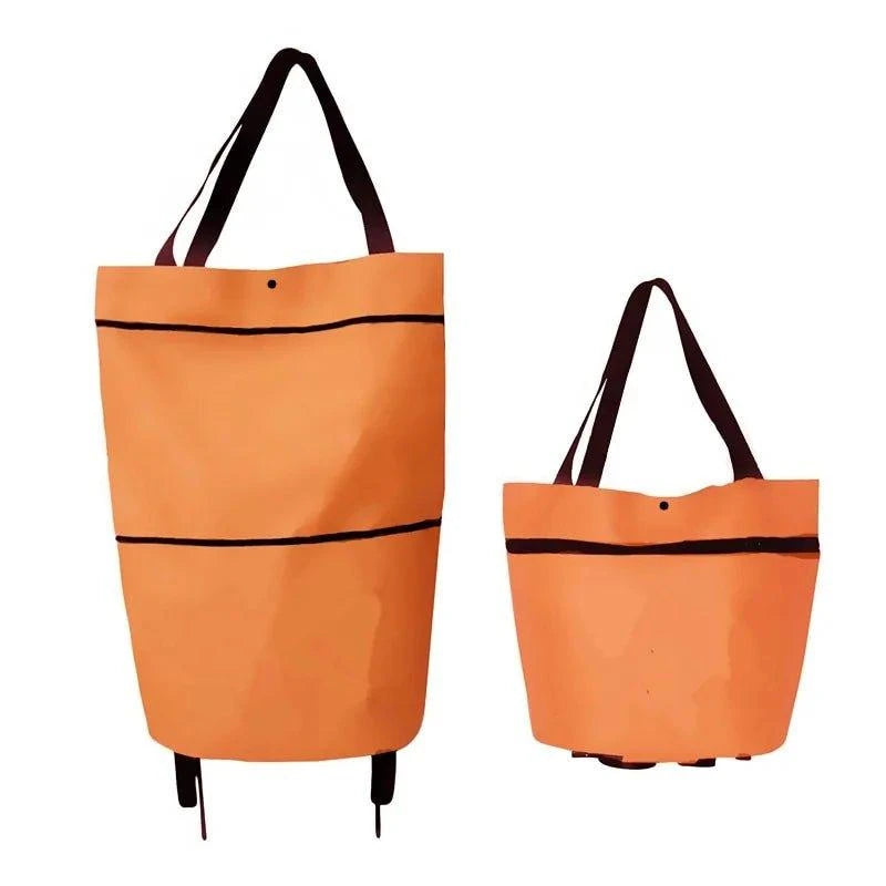 🛒 Shopping Trolley Cart Handbag | Foldable, Durable & Stylish Grocery Solution 🌟 - Home Kartz