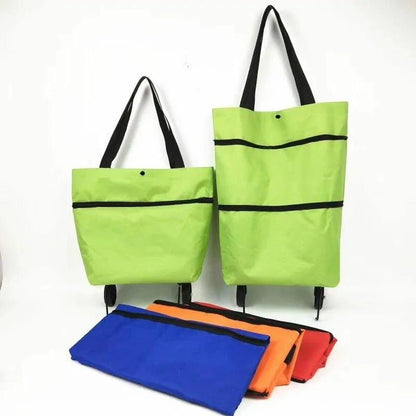 🛒 Shopping Trolley Cart Handbag | Foldable, Durable & Stylish Grocery Solution 🌟 - Home Kartz