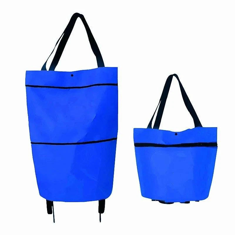 🛒 Shopping Trolley Cart Handbag | Foldable, Durable & Stylish Grocery Solution 🌟 - Home Kartz