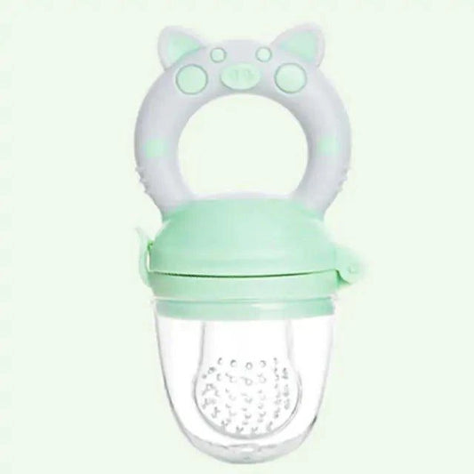 Train Your Baby to Love Healthy Eating with Our Silicone Teether & Fresh Food Feeder - Home Kartz