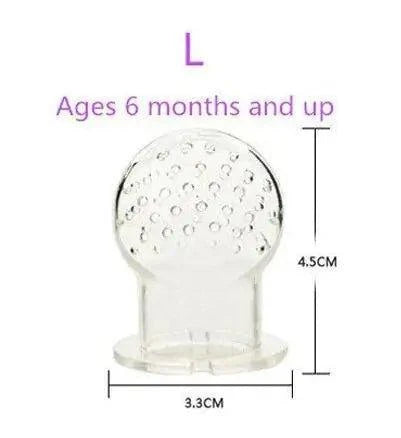 Train Your Baby to Love Healthy Eating with Our Silicone Teether & Fresh Food Feeder - Home Kartz