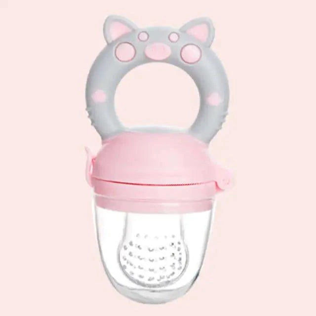 Train Your Baby to Love Healthy Eating with Our Silicone Teether & Fresh Food Feeder - Home Kartz