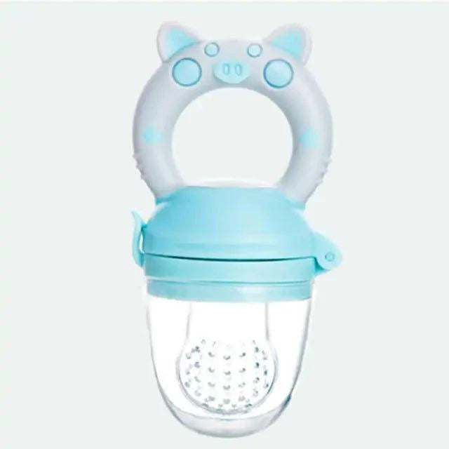 Train Your Baby to Love Healthy Eating with Our Silicone Teether & Fresh Food Feeder - Home Kartz
