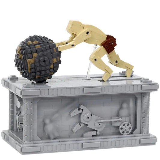 Sisyphus Automata (Non-Motorized) Building Blocks Set: Ignite Creativity and Fun! - Home Kartz