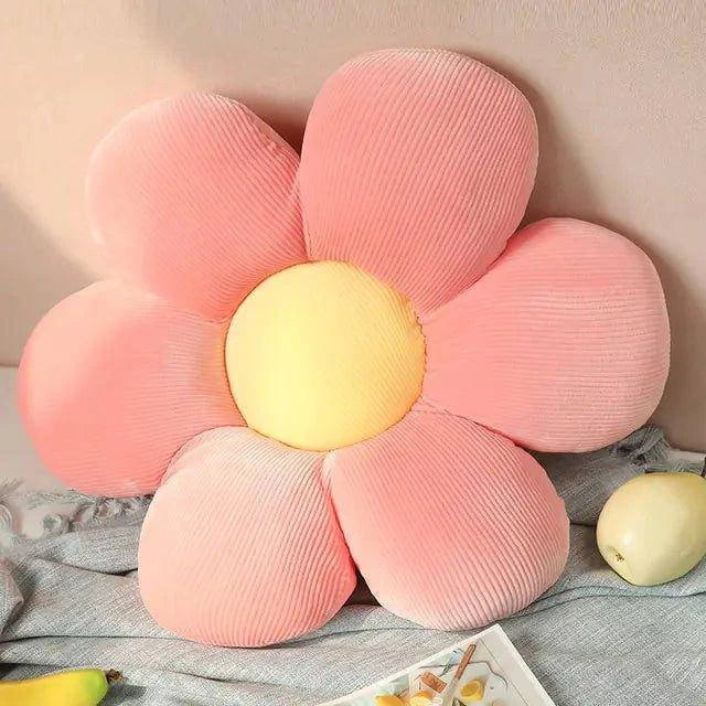 Add Whimsical Charm to Your Girly Decor with Our Six Petal Flower Cushion - Home Kartz