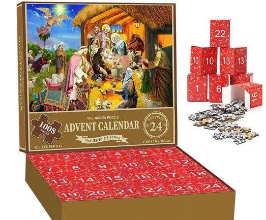 Unveil Holiday Magic with Our Christmas Advent Puzzle – 24 Days of Festive Fun - Home Kartz