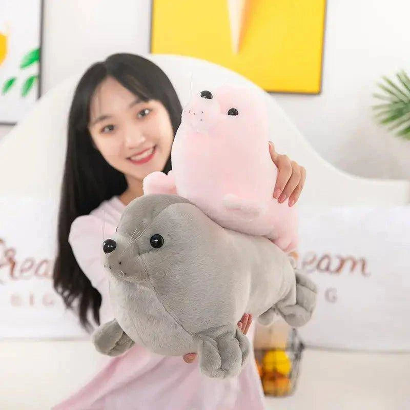 Unleash the Magic of the Ocean with the Soft Seal Plink Plush Toy: A Cuddly Companion for Endless Adventures - Home Kartz