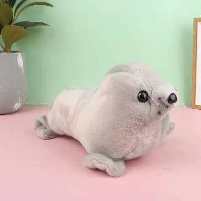 Unleash the Magic of the Ocean with the Soft Seal Plink Plush Toy: A Cuddly Companion for Endless Adventures - Home Kartz