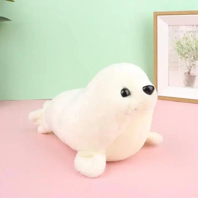 Unleash the Magic of the Ocean with the Soft Seal Plink Plush Toy: A Cuddly Companion for Endless Adventures - Home Kartz