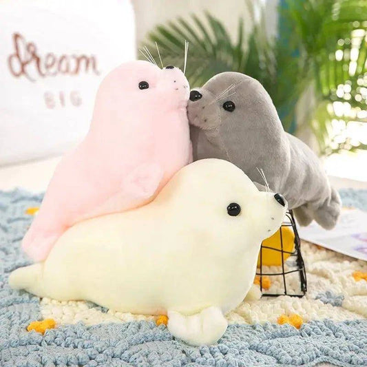 Unleash the Magic of the Ocean with the Soft Seal Plink Plush Toy: A Cuddly Companion for Endless Adventures - Home Kartz