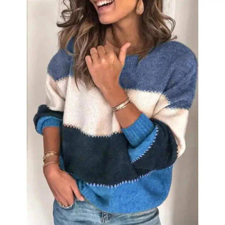 Experience Cozy Comfort Like Never Before with Our Striped Sweater - Home Kartz
