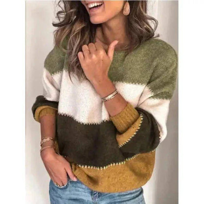 Experience Cozy Comfort Like Never Before with Our Striped Sweater - Home Kartz