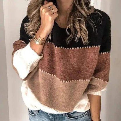 Experience Cozy Comfort Like Never Before with Our Striped Sweater - Home Kartz