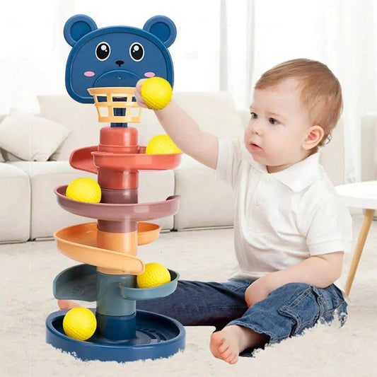Solve Your Baby's Playtime Woes with the Baby Rolling Ball Toy - Home Kartz