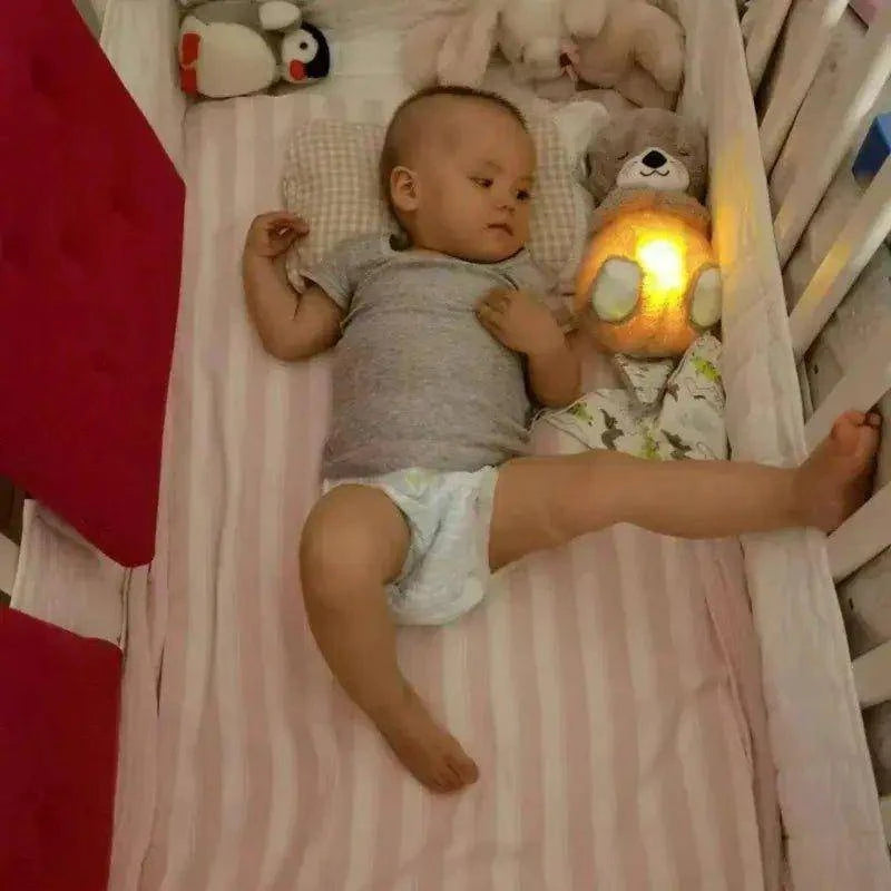 Soft Sound-Emitting Plush Toy – Calming Sleep Aid for Newborns - Home Kartz