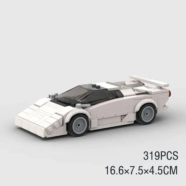 Experience Thrilling Races with Speed Champion City Car Vehicle Racer Building Blocks - Home Kartz