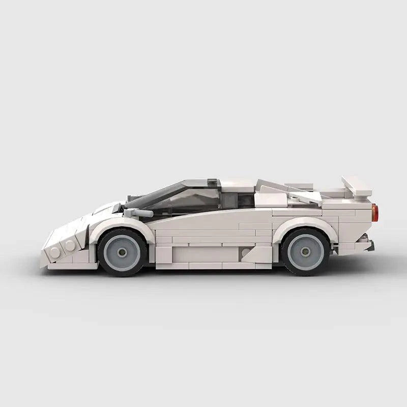 Experience Thrilling Races with Speed Champion City Car Vehicle Racer Building Blocks - Home Kartz
