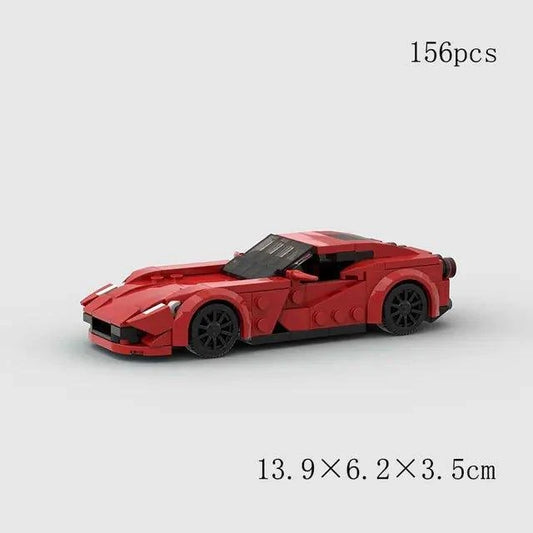 Experience Thrilling Races with the Speed Champions Racing Car City Model Building Blocks Toy - Home Kartz