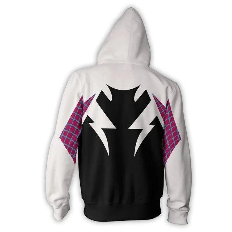 Embrace Your Inner Superhero with the Spider-Gwen / Spider-Woman Hoodie - Home Kartz