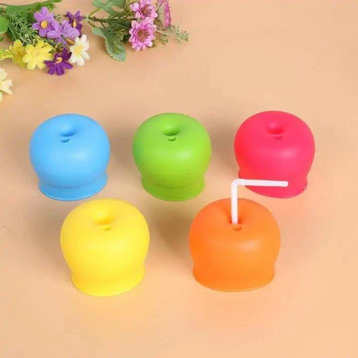 Mess-Free Feeding: Silicone Sippy Cup Lids for Stress-Free Baby Feeding - Home Kartz