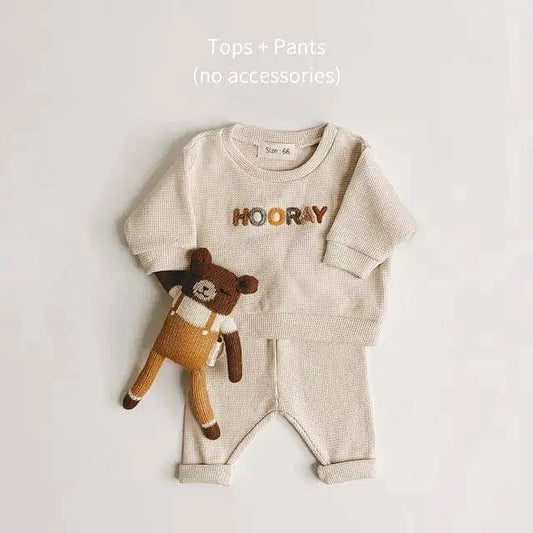 Elevate Your Baby's Style with Our Spring Autumn Baby Clothes Set! - Home Kartz