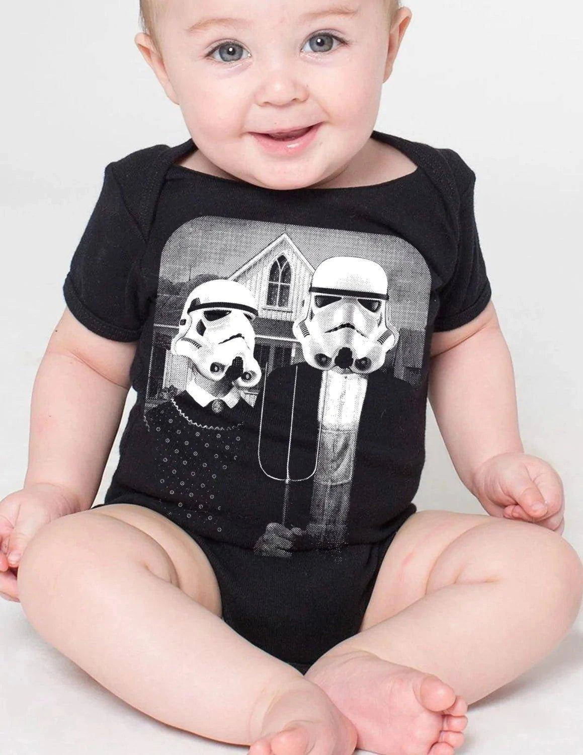 Star Wars American Gothic Onesie: A Galactic Twist on Classic Comfort - Home Kartz