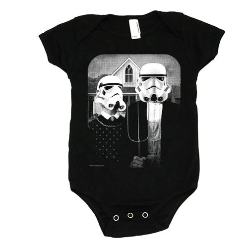 Star Wars American Gothic Onesie: A Galactic Twist on Classic Comfort - Home Kartz
