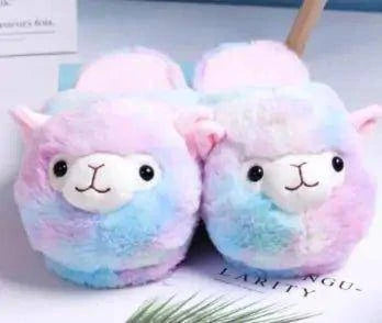 Step into Comfort: Discover the Luxury of Fluffy Alpaca Slippers - Home Kartz