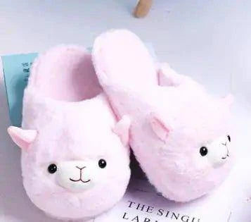 Step into Comfort: Discover the Luxury of Fluffy Alpaca Slippers - Home Kartz
