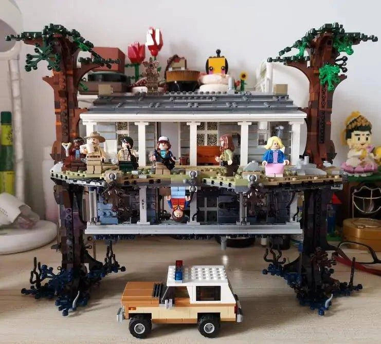 Stranger Things Inspired Building Block Set: Unleash Your Creativity in the Upside Down - Home Kartz