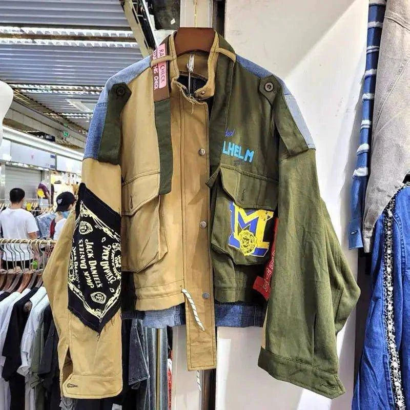 Streetstyle Logo Jacket – Bold Urban Fashion with Iconic Branding - Home Kartz