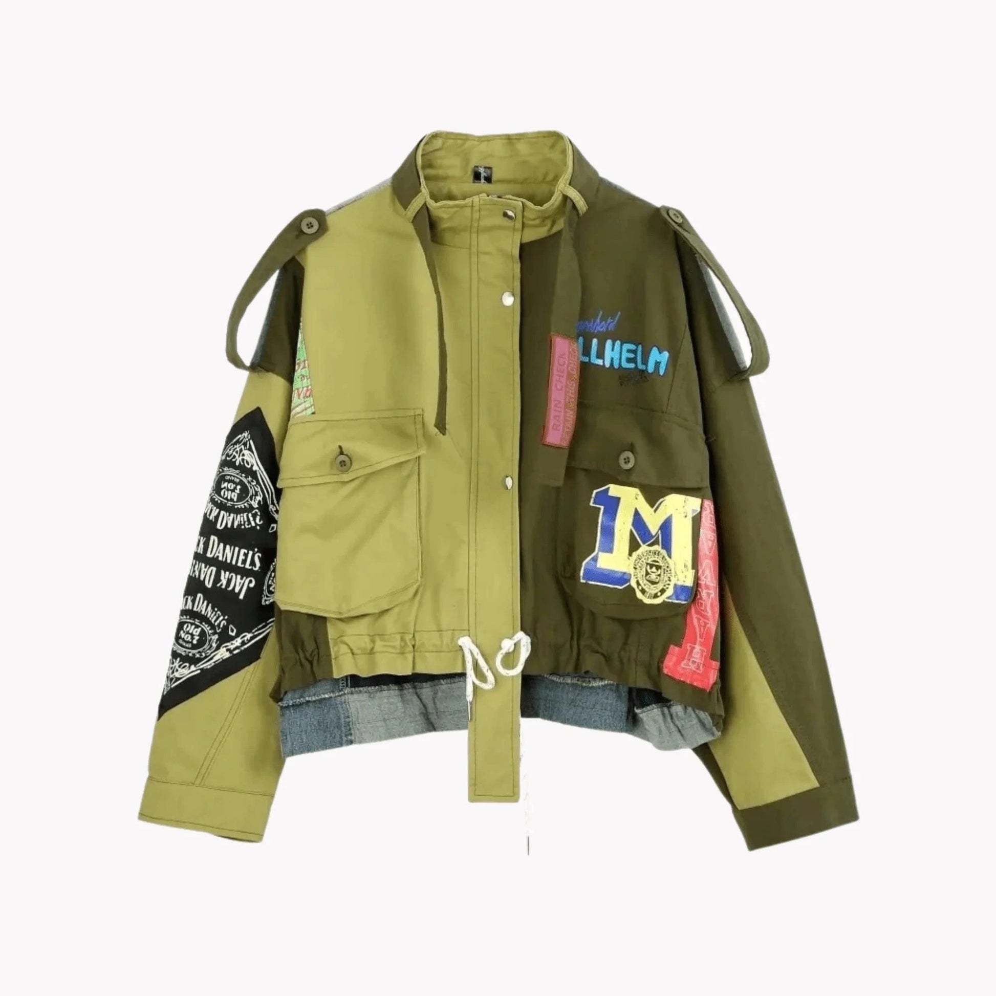Streetstyle Logo Jacket – Bold Urban Fashion with Iconic Branding - Home Kartz