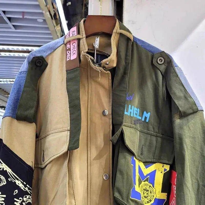 Streetstyle Logo Jacket – Bold Urban Fashion with Iconic Branding - Home Kartz