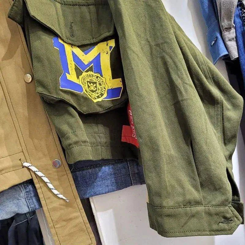 Streetstyle Logo Jacket – Bold Urban Fashion with Iconic Branding - Home Kartz