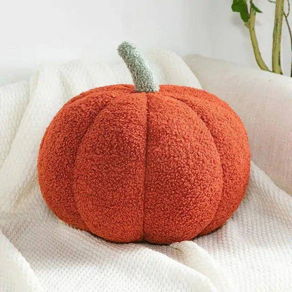 Stuffed Pumpkin Pillow Toy - Halloween Plush Decoration for Home, Office, and Gifts - Home Kartz
