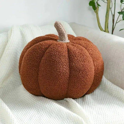 Stuffed Pumpkin Pillow Toy - Halloween Plush Decoration for Home, Office, and Gifts - Home Kartz