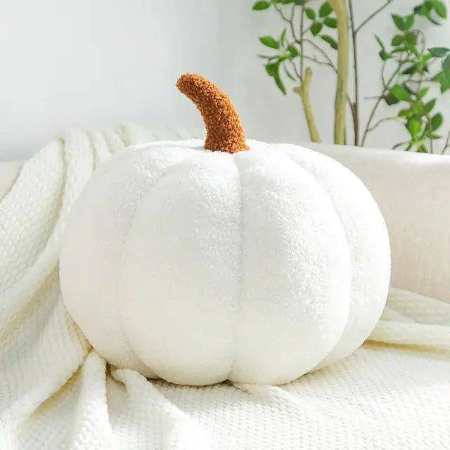 Stuffed Pumpkin Pillow Toy - Halloween Plush Decoration for Home, Office, and Gifts - Home Kartz