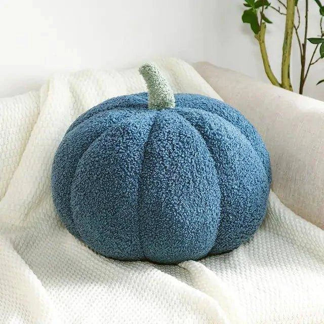 Stuffed Pumpkin Pillow Toy - Halloween Plush Decoration for Home, Office, and Gifts - Home Kartz